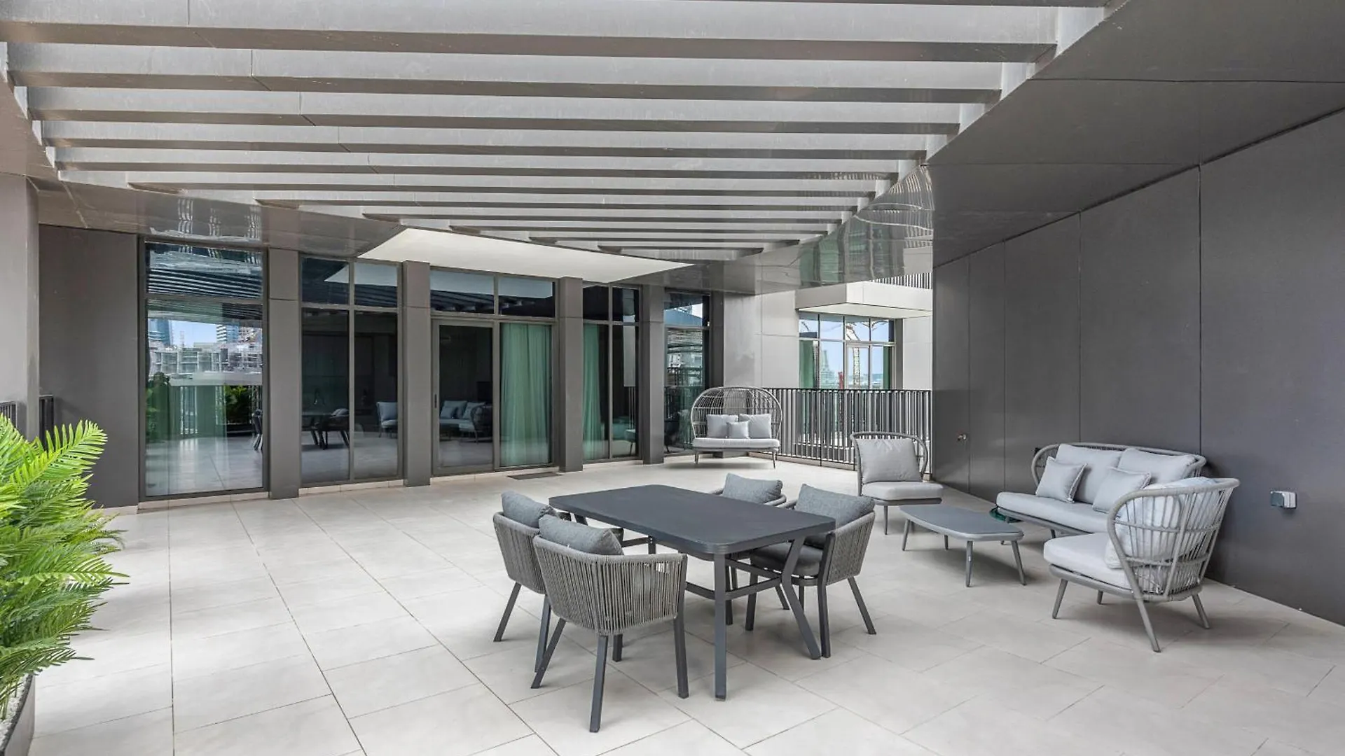 شقة Vayk - Stylish Brand New 1 Bd With Terrace In Business Bay دبي